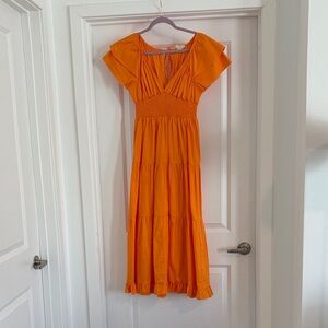 Anthropologie Orange Women's Dress